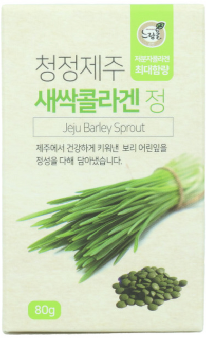제주 푸른들 새싹콜라겐 정 80g, 1개