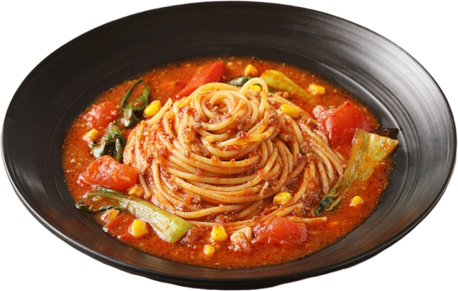 푸딩프렙 토마토 해장파스타 330g 밀키트 얼큰하게 속 풀리는 안주형 스파게티, 1개