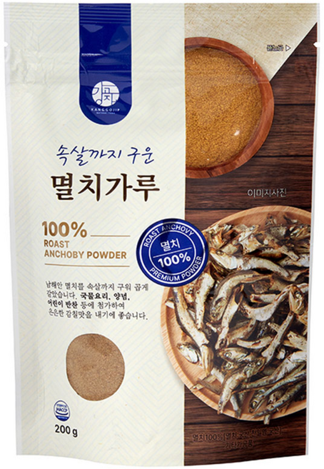 강고집 속살까지 구운 멸치가루, 200g, 1개