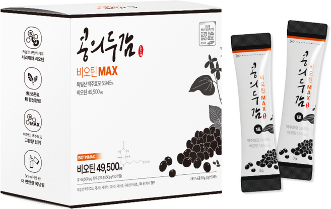루토닉스 콩의두감 비오틴 맥스 서리태환 30p, 90g, 1개