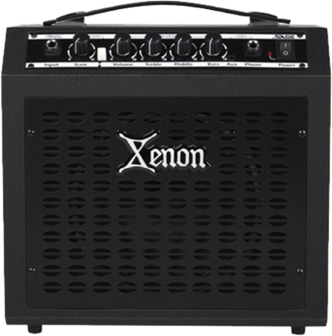 제논 SX-15G 일렉기타 앰프 입문용 연습용 가정용 휴대용 똘똘이, 블랙, 1개