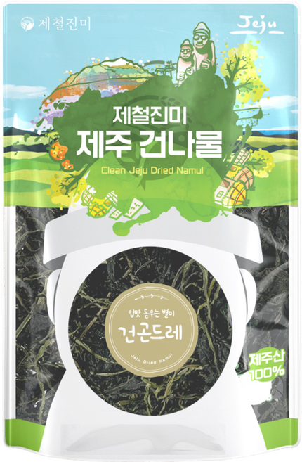 제철진미 제주산 건곤드레나물, 1개, 50g