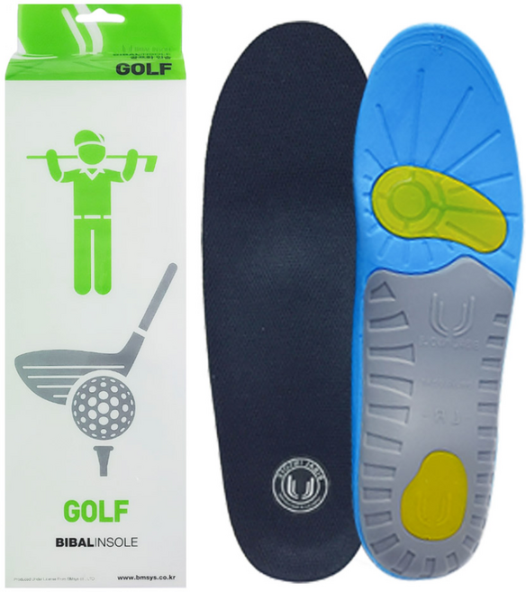 비발인솔 아치서포트 기능성 골프/ 골프화 깔창, 1개