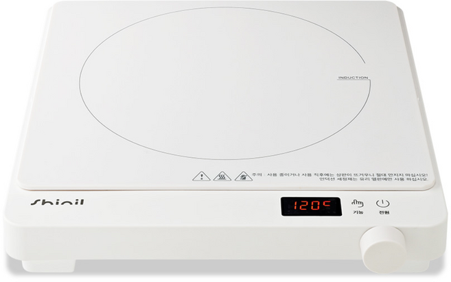 신일 인덕션 세라믹 글라스 슬림형 전기레인지 1구, 일반형, SHL-B2GS