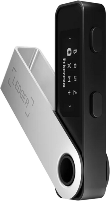 Ledger Nano S Plus 나노 렛저 암호화폐 하드웨어 지갑 코인 하드월렛, 1개