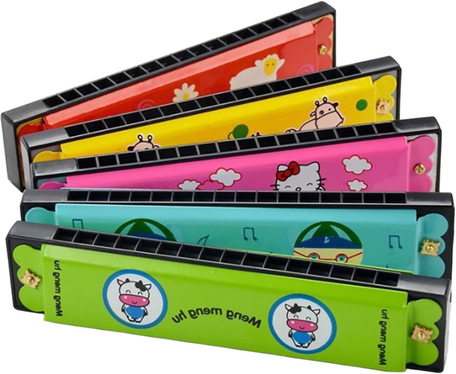 초보자 하모니카 574, 3개, 랜덤