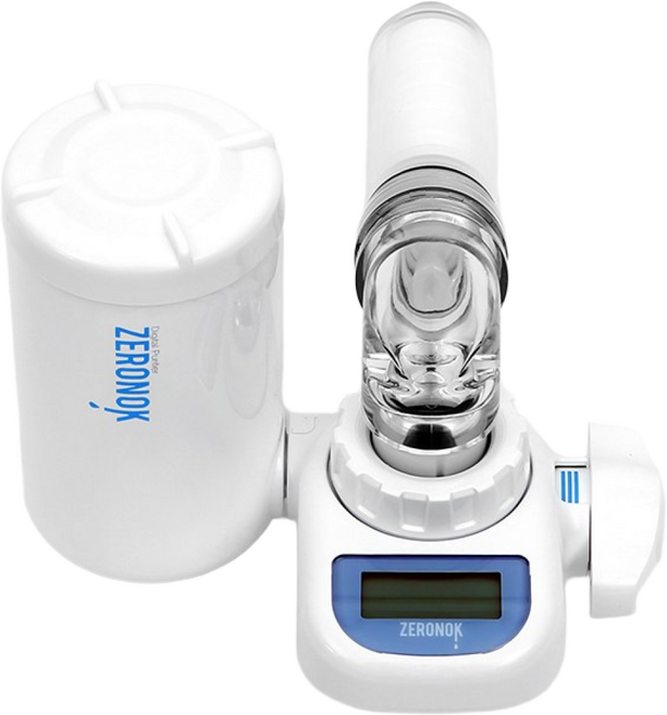 제로녹 정수기 직수 수도꼭지 싱크대 무타공 수돗물, 제로녹 정수기 핸디형세트