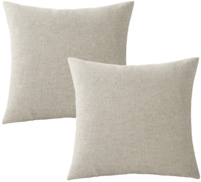 키미블랑 린넨 북유럽스타일 심플 쿠션커버