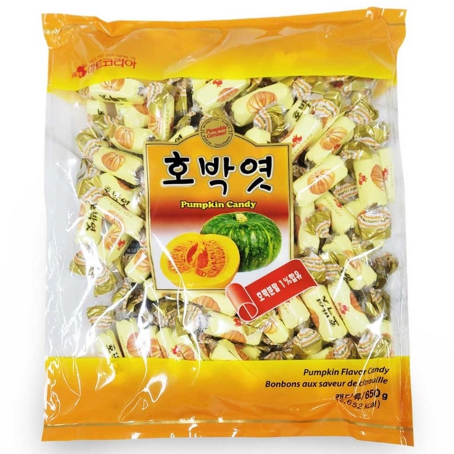 호박엿 650g 대용량 전통엿 옛날엿 금연간식 운전간식 부모님 어르신 간식, 1개