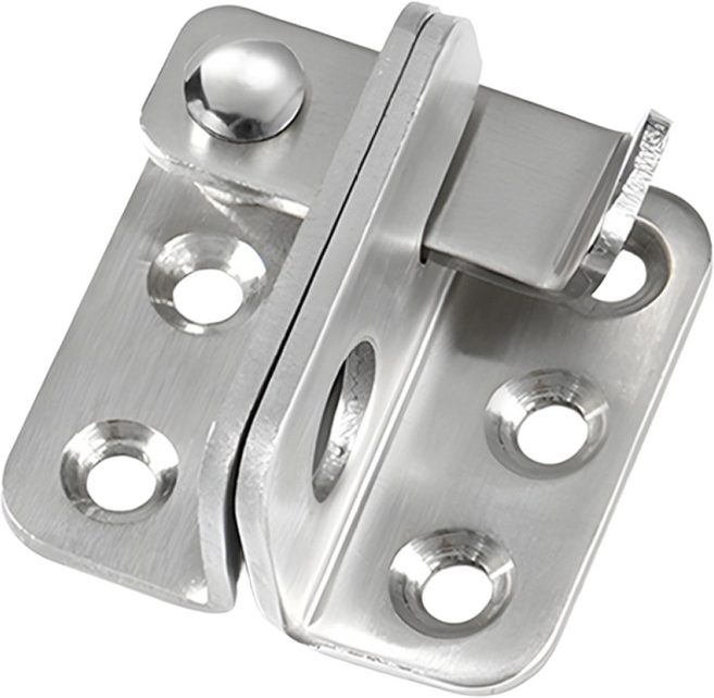 원터치잠금장치 걸쇠 스텐걸고리 좌측 GOK10, 1개