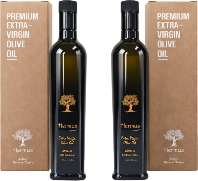 에르무스 엑스트라버진 올리브오일, 500ml, 2개
