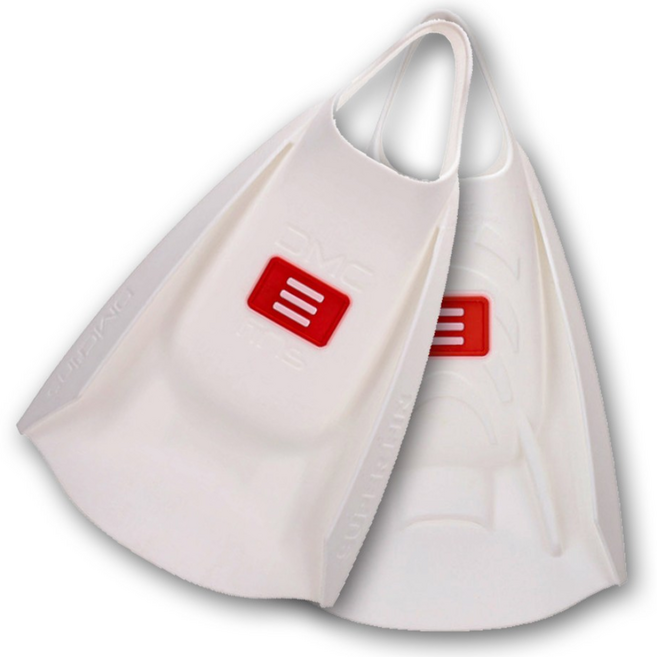 DMC 슈퍼핀 숏핀 오리발 SUPER FIN 수퍼핀 가방 증정, 화이트