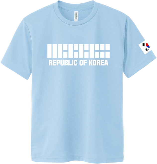 기능성 대한민국 건곤감리 티셔츠 SEOUL KOREA 로카 코리아 반팔 쿨링