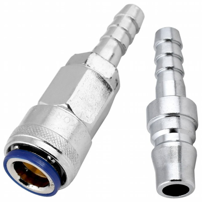 믿을수있는 국산 자동에어카플러 OSH20 + PH20 세트 내경8mm 호스용 고압호스용 콤프레샤부속 원터치형