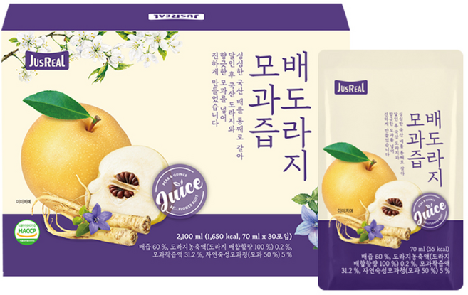 [자연원] 배도라지모과즙 70ml 30포입