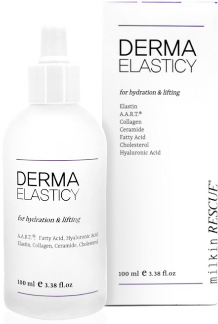 밀킨 엘라스티시 수분 탄력 리프팅 히알루론산 세럼 앰플, 1개, 100ml