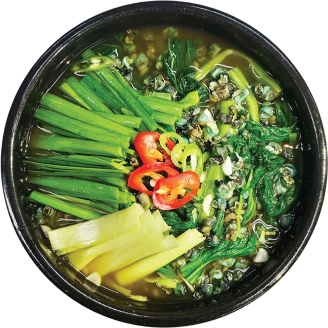 고향식품 옛맛 다슬기해장국 간편식 즉석식품 캠핑요리, 5개, 500g