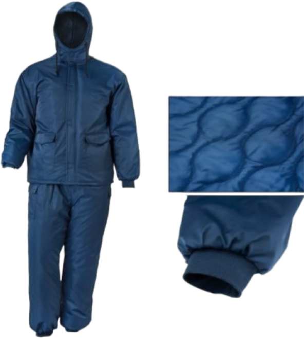 누빔 방한용 도장복/ 겨울 작업복, ( XL), 1개