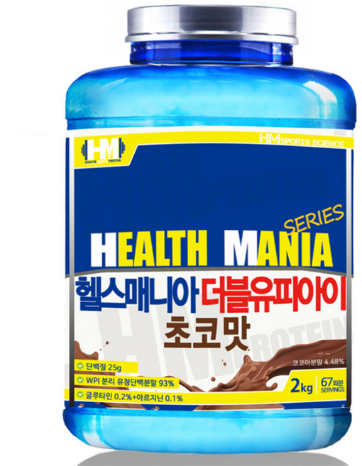 헬스매니아프로틴 헬스매니아 WPI 초코맛 2kg 프로틴(단백질), 1개