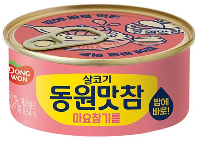 동원참치 맛참 마요참기름, 135g, 20개