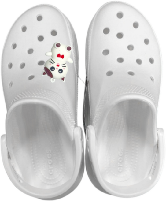 크록스 베이 클로그 206302 여성 샌들 [정품] 고양이 악세사리 포함