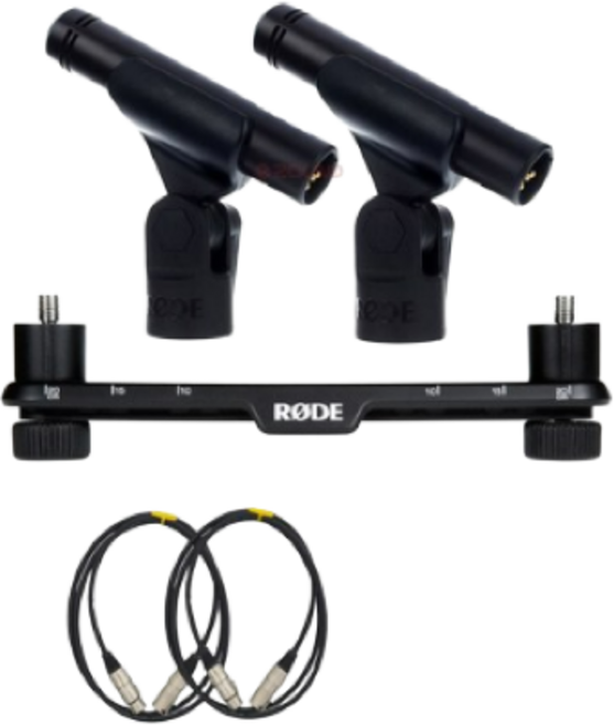 [뉴사운드] M5 Matched Pair + RODE STEREO BAR+5m케이블 패키지/ 펜슬형 마이크 2개 /ASMR 오케스트라 합창단 연주회 공연용 촬영현장 녹음