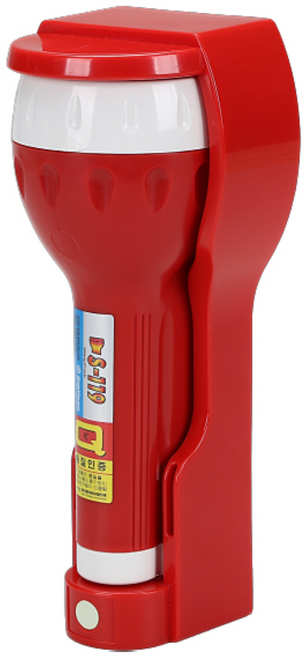 신영 휴대용 비상조명등 알람형 S-119, 레드, 1개