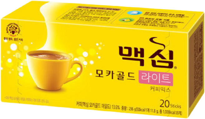 맥심 모카골드 라이트 커피믹스 20T, 11.8g, 20개입, 1개