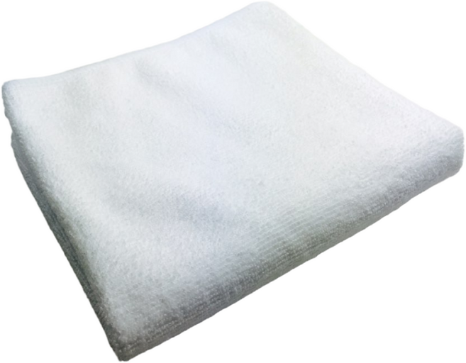 미용 네일 헤어 국가고시 타월 시험용 수건 국시 타올, 1개, 흰색