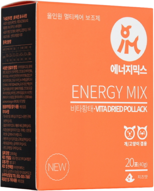 아이앤지메딕스 반려동물 에너지믹스 영양제, 40g, 종합영양제, 1개