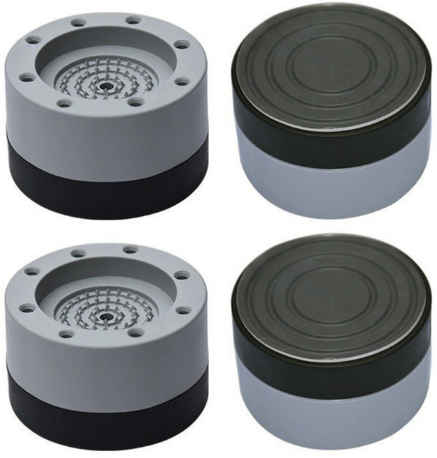 금깨비 세탁기 냉장고 대형가전 수평 받침대 키높이형 3.5cm, 그레이, 4개