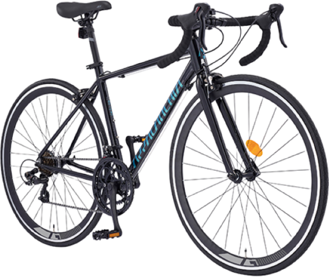 삼천리 2025 완조립 700C 아팔란치아 R14 SE 14단 청소년 성인 알루미늄 올라운드 로드 바이크 사이클 자전거, 470, 블랙