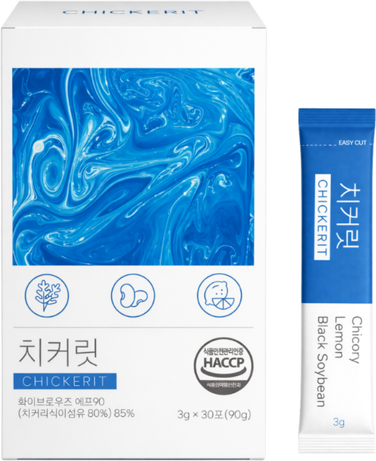 치커릿 치커리추출물 콜레스테롤 혈당케어 씨커트 C-CUT 식이섬유, 3g, 1박스