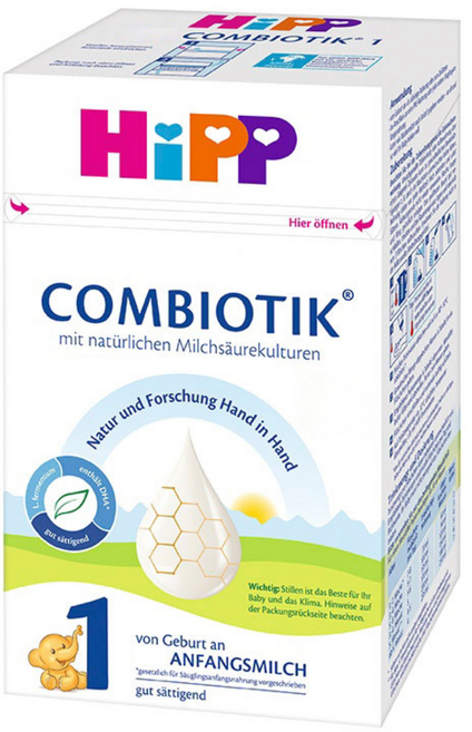 힙 콤비오틱 전분 분유 1단계, 600g, 2개