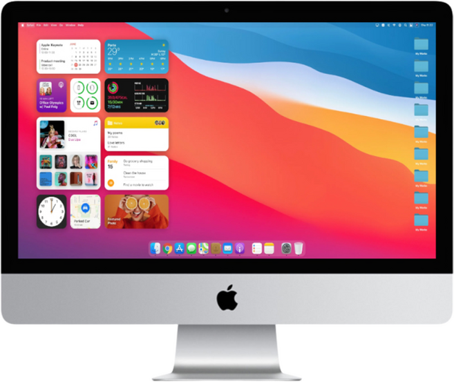 [애플 A1419] iMac 중고아이맥 Ratina5K 27-inch 2017 인텔7세대 i5-7600K 16G 512G Pro580 Ventura, A1419, MAC OS, 512GB, 16GB, SILVER