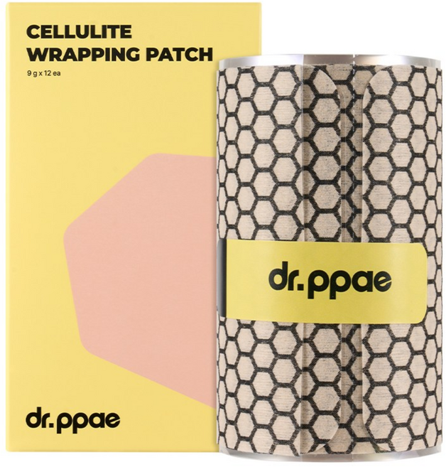 닥터빼 셀룰라이트 랩핑 패치 CELLULITE WRAPPING PATCH, 1개, 12개입