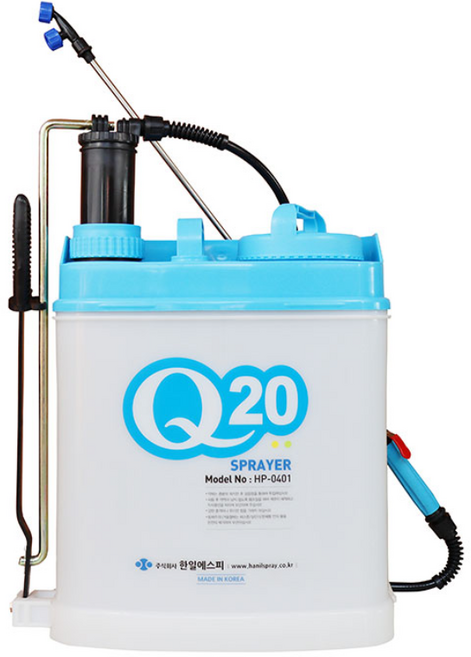 한일에스피 Q 20 인력분무기 HP-0401, 1개