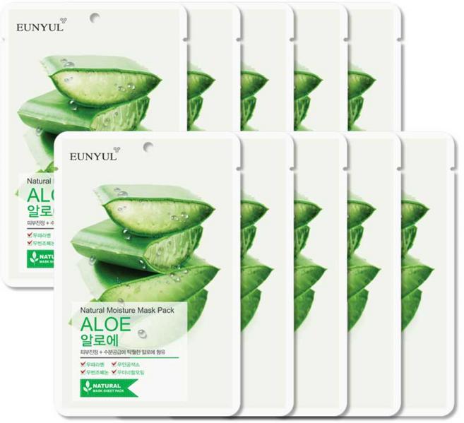 은율 내츄럴 알로에 마스크팩, 1개입, 20개