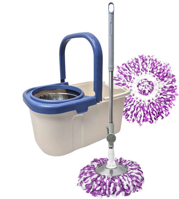 크린핏 물걸레 핸드스핀 블루 통돌이, 1개