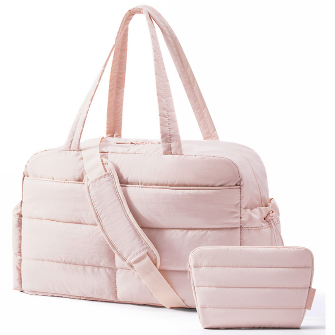 BAGSMART 여행용 보스턴가방 운동 헬스 가방 파우치 포함