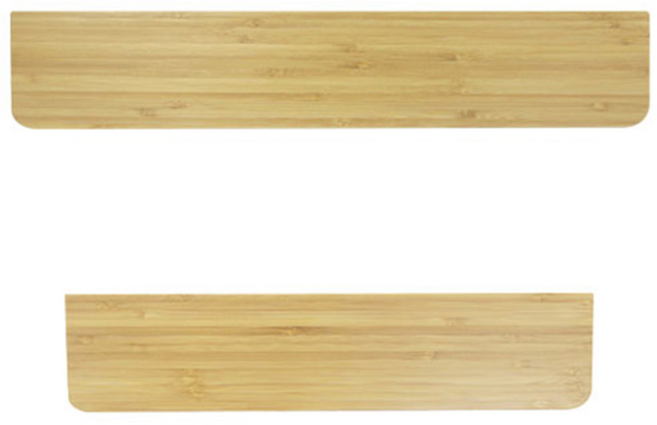 제닉스 XPAM 대나무 손목받침대 키보드 팜레스트, 1개, 풀배열 베이지(438mm)