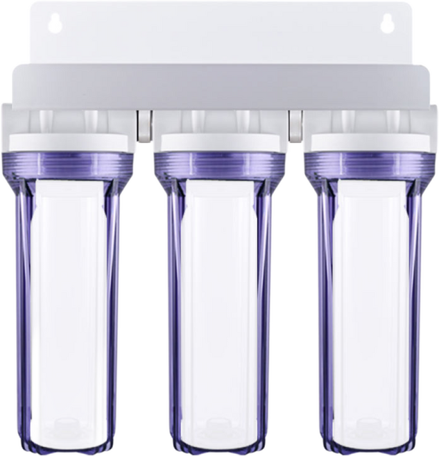 FH-3 심한 녹물 제거용 침전+침전+침전 3단 DIY 연수/정수기, 1개