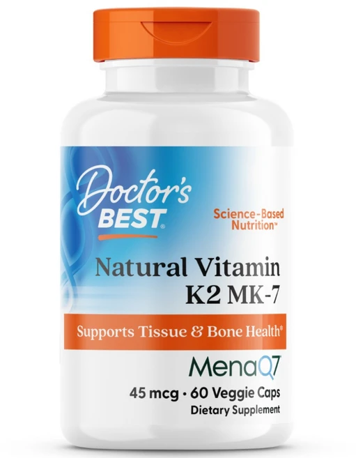 닥터스베스트 내추럴 비타민 K2 MK-7 45mcg 베지 캡, 1개 - 쿠팡