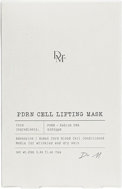 닥터엠 PDRN 줄기세포 리프팅 마스크팩, 5개입, 1개