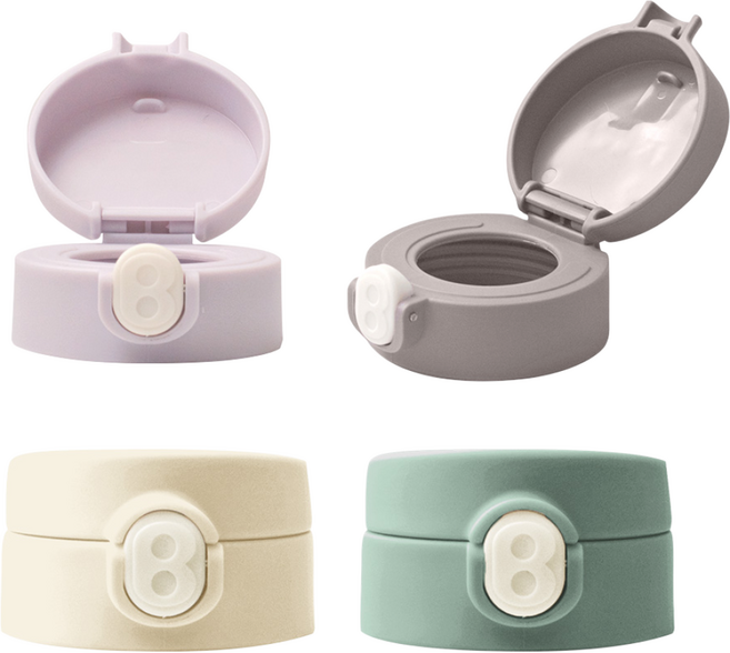 베베락 아이와 빨대컵 캡 세트, IWA 빨대컵 캡 세트(초코1P), 1개