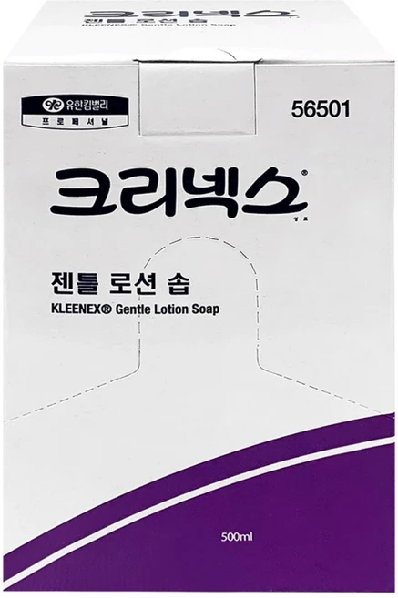 크리넥스 56501 젠틀로션 솝 플로랄향 물비누, 500ml, 1개 - 쿠팡