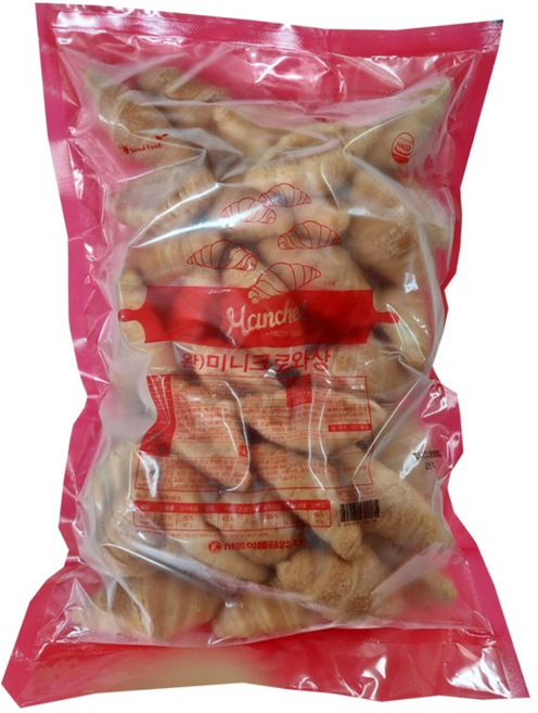 오늘은 식자재 완제품 미니크로와상 950gx2봉 박스판매, 950g, 2박스