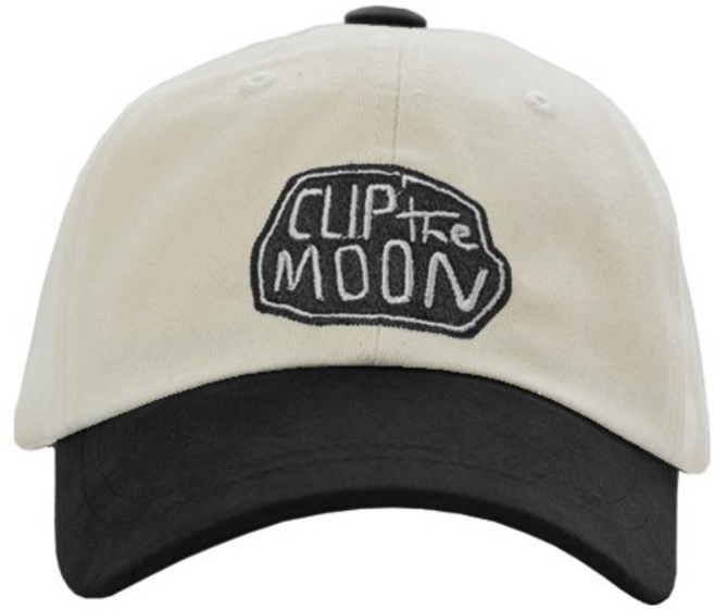 클립더문 - 베이비 락캡 투톤 블랙 볼캡