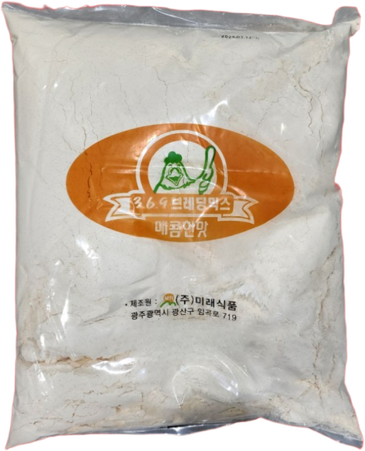 미래식품 369브레딩믹스 매콤한맛 5KG, 1개