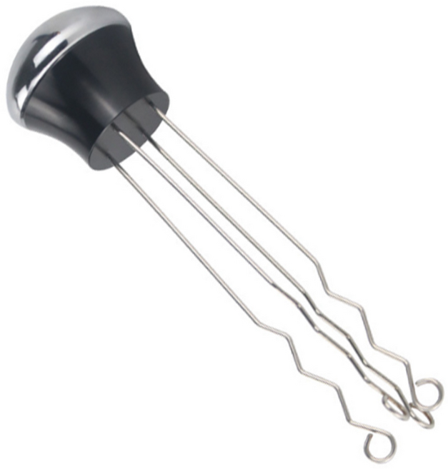 더바이나우 커피 침칠봉, 젤리피쉬 침칠봉, 블랙 4와이어, 1개